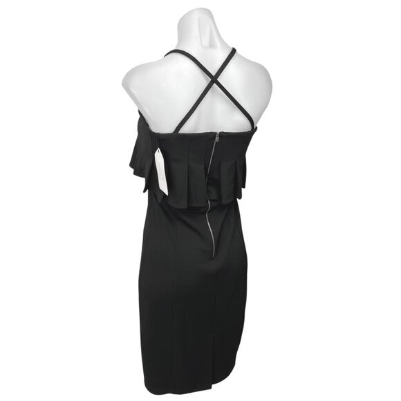 NEW Lavish Alice Black Sleeveless Cami Camisole Pencil Sheath Tank Dress 10 - Picture 2 of 5